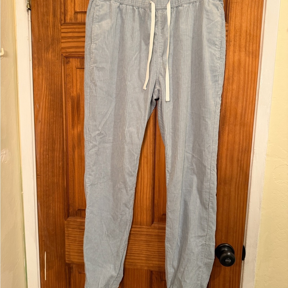 Top man corduroy Light Blue Men's Pants